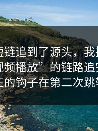 我顺着短链追到了源头，我把这种“伪装成视频播放”的链路追完了：真正的钩子在第二次跳转